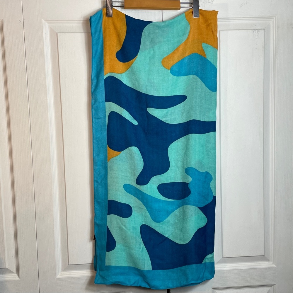 SILK Blend Oversized Shawl Scarf
